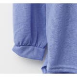 オーバーサイズUネックTシャツ ロングT ランダムな透け感 | PREMIUM K | 詳細画像15 