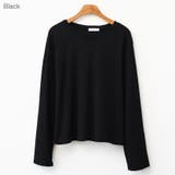 リネンミックスロングTシャツ 長袖 ドロップショルダー | PREMIUM K | 詳細画像12 