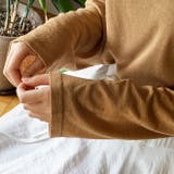 リネンミックスロングTシャツ 長袖 ドロップショルダー | PREMIUM K | 詳細画像5 