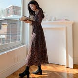 シフォンロングワンピース ワンピース 小花柄 | PREMIUM K | 詳細画像3 