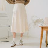 ニットプリーツ編みフレアスカート ロングスカート スカート | PREMIUM K | 詳細画像2 