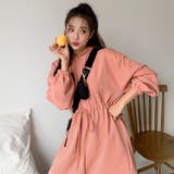 ウエストマークフードワンピース ボリューム袖 長袖 | PREMIUM K | 詳細画像8