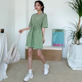ウエストマークスウェットワンピース ミニワンピ ミニ丈 | PREMIUM K | 詳細画像6 