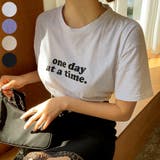 Melange | onedayレタリングTシャツ プリント 英字 | PREMIUM K