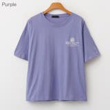 Purple | WASHINGTON D CポイントTシャツ | PREMIUM K