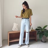 10カラーベーシックTシャツ 軽いドロップショルダー 半袖 | PREMIUM K | 詳細画像6 