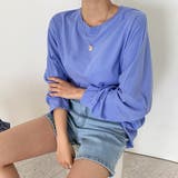 オーバーサイズコットンTシャツ ロングTシャツ スウェットスタイル | PREMIUM K | 詳細画像11 