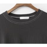 ステッチラインTシャツ ドロップショルダー オーバーサイズ | PREMIUM K | 詳細画像12 