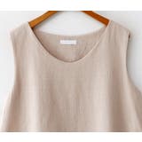 ゆったりAラインのマキシワンピース ノースリーブ タンクトップ | PREMIUM K | 詳細画像12 