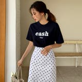 cashレタリングTシャツ ロゴT 半袖 | PREMIUM K | 詳細画像8 