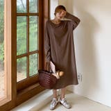 オーバーサイズコットンワンピース 長袖 ドロップショルダー | PREMIUM K | 詳細画像4 