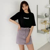 TODAYバックレタリングTシャツ ロゴT 半袖 | PREMIUM K | 詳細画像8 