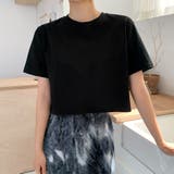 コットンクロップドTシャツ 半袖 ドロップショルダー | PREMIUM K | 詳細画像2 