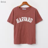 Brick | HARVARDレタリングTシャツ ロゴT インナーにも | PREMIUM K