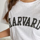 HARVARDレタリングTシャツ ロゴT インナーにも | PREMIUM K | 詳細画像2 