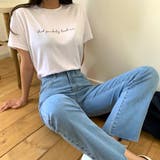 レーヨンミックスレタリングTシャツ ワンポイント 半袖 | PREMIUM K | 詳細画像8 