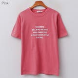 Pink | MAKE YOUレタリングTシャツ ロゴT | PREMIUM K