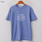 Blue | MAKE YOUレタリングTシャツ ロゴT | PREMIUM K