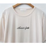 AmorレタリングTシャツ レーヨンミックス ロゴT | PREMIUM K | 詳細画像9 