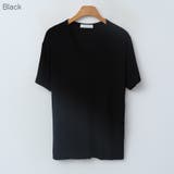 ゆるVネックのゆったりレーヨンTシャツ 半袖 デコルテ | PREMIUM K | 詳細画像11 