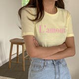 LamourレタリングTシャツ ロゴT 半袖 | PREMIUM K | 詳細画像9
