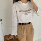HARRISONレタリングTシャツ ロングTシャツ ロゴT | PREMIUM K | 詳細画像4