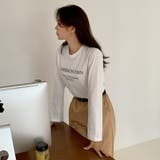 HARRISONレタリングTシャツ ロングTシャツ ロゴT | PREMIUM K | 詳細画像5