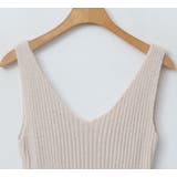 リブハイネックツーピース ノースリーブワンピース セットアップ | PREMIUM K | 詳細画像19