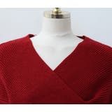 2WAYカシュクールニット オフショルダー イレギュラーヘム | PREMIUM K | 詳細画像10
