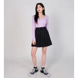 ワイドラウンドネックロングTシャツ クロップド丈 ショート丈 | PREMIUM K | 詳細画像7 