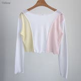トリプルカラークロップドTシャツ ロングTシャツ カットソー | PREMIUM K | 詳細画像1