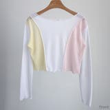 トリプルカラークロップドTシャツ ロングTシャツ カットソー | PREMIUM K | 詳細画像12