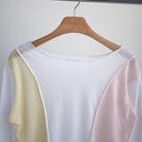 トリプルカラークロップドTシャツ ロングTシャツ カットソー | PREMIUM K | 詳細画像14
