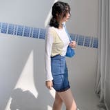 トリプルカラークロップドTシャツ ロングTシャツ カットソー | PREMIUM K | 詳細画像4