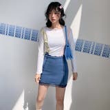トリプルカラークロップドTシャツ ロングTシャツ カットソー | PREMIUM K | 詳細画像9