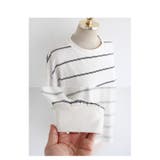 ストライプカジュアルTシャツ 長袖 ロンティー | PREMIUM K | 詳細画像9