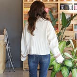 なごみロングスリーブニット セーター 手が隠れる袖 | PREMIUM K | 詳細画像9 