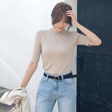 シンプルタイトTシャツ 半袖 スリムフィット | PREMIUM K | 詳細画像10 