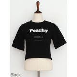 Peachyクロップド丈Tシャツ 半袖 短めの丈 | PREMIUM K | 詳細画像4 