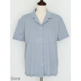 Sora | カラフルボタンオープンカラーシャツ 5色 カットソー | PREMIUM K