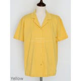 Yellow | カラフルボタンオープンカラーシャツ 5色 カットソー | PREMIUM K
