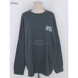Gray | FATEロングTシャツ ワンポイント ACCEPT | PREMIUM K
