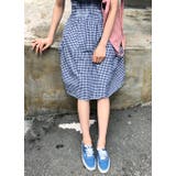 Tシャツ&チェックワンピースセット バストバンディング 伸縮 | PREMIUM K | 詳細画像22