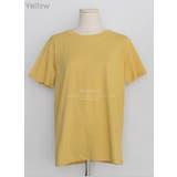 Yellow | ミュートカラーのベーシックTシャツ 半袖 春色 | PREMIUM K