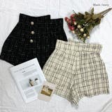 ツイードラップショートパンツ スカートパンツ ミニスカート | PREMIUM K | 詳細画像17 