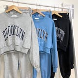 BROOKLYNトレーナーセット クロップド丈 トレーニングセット | PREMIUM K | 詳細画像1