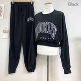 BROOKLYNトレーナーセット クロップド丈 トレーニングセット | PREMIUM K | 詳細画像12