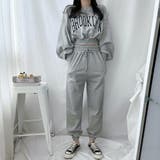 BROOKLYNトレーナーセット クロップド丈 トレーニングセット | PREMIUM K | 詳細画像4
