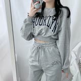BROOKLYNトレーナーセット クロップド丈 トレーニングセット | PREMIUM K | 詳細画像6