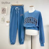 BROOKLYNトレーナーセット クロップド丈 トレーニングセット | PREMIUM K | 詳細画像7